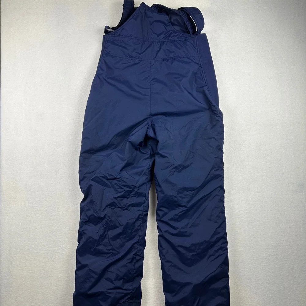Columbia Snow Bibs Boys 18/20 Navy Blue Insulated Winter Ski Pants Outdoor Gorp
